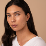 Baroque Pearl Huggie Charms