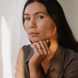 Posy 0.86ct Asscher-cut Teal Sapphire