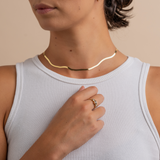 Brown Sapphire & Diamond Bezel Set Three Stone Ring