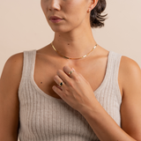 Green Sapphire Bezel Set Solitaire Ring