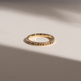 Eternity Sapphire Ring in 18ct Yellow Gold