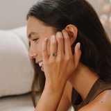 Posy 1.11ct Emerald-cut Green Sapphire