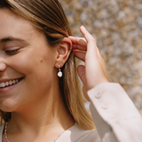 Baroque Pearl Huggies