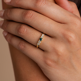 Strata Ring - 18ct Yellow Gold