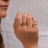 Eternity Sapphire Ring in 18ct Yellow Gold