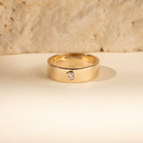 Diamond Cigar Ring
