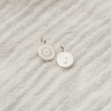 Reversible Daisy Letter Pendant