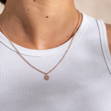 Rose Gold Letter Necklace