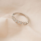 Orbit Half Eternity Ring