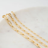 Figaro Paperclip Chain Bracelet