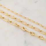 Figaro Paperclip Chain Bracelet