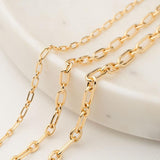 Figaro Paperclip Chain Bracelet