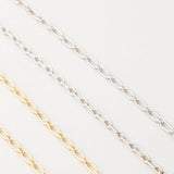 Figaro Paperclip Chain Bracelet