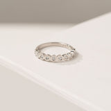 Orbit Half Eternity Ring