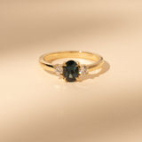Orbit 0.9ct Oval Blue Sapphire