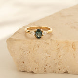 Dahlia 0.985ct Oval Parti Sapphire