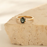 Dahlia 0.985ct Oval Parti Sapphire