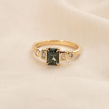 Posy 1.11ct Emerald-cut Green Sapphire