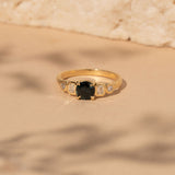 Posy 0.89ct Round Teal Sapphire