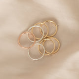 Mini Diamond Round Stacker