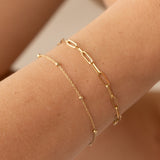 Paperclip Chain Bracelet