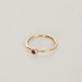 Round Sapphire Ring