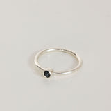 Round Sapphire Ring