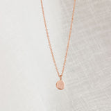 Rose Gold Letter Necklace