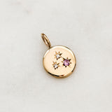 Three Star Pendant Charm