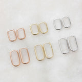 Gold Paperclip Huggies