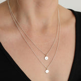 Silver Letter Necklace