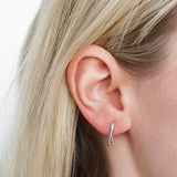 Gold Paperclip Huggies