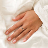 Round Sapphire Ring