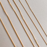 Diamond Cut Curb Chain