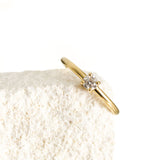 Diamond Solitaire in 18ct Yellow Gold or Platinum