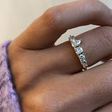 Diamond Cluster Ring