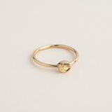 Oval Yellow Sapphire Ring