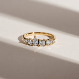 Diamond Cluster Ring