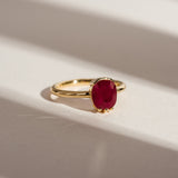 Ruby Cocktail Ring