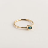 Oval Blue Sapphire Ring