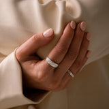 Floral Engraved Band