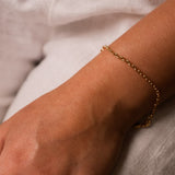 Oval Belcher Bracelet