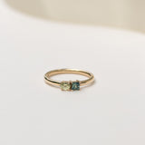 Mismatch Oval & Square Sapphire Ring