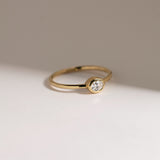 Oval Diamond Ring