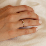 Oval Yellow Sapphire Ring