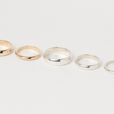 Half Round Wedding Band