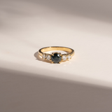 Parti Sapphire & Diamond Five Stone Ring