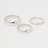 Half Round Wedding Band