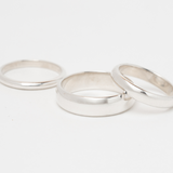Half Round Wedding Band