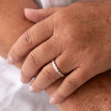 Orbit Half Eternity Ring